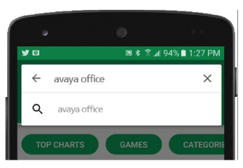 Wie installiert man die Avaya Office App?